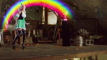 St Patricks Day Rainbow GIF by The Masked Singer