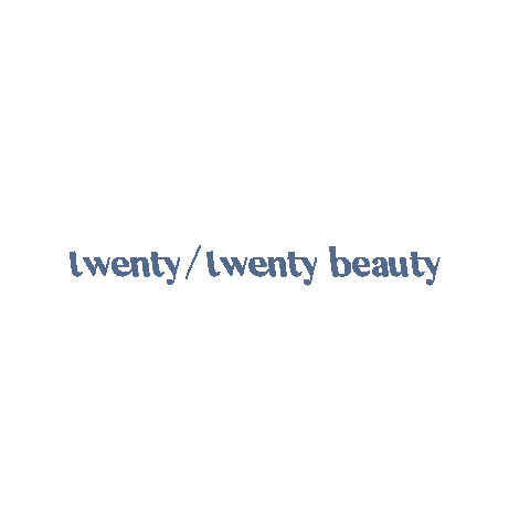 twenty/twenty beauty Sticker