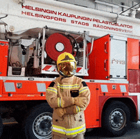Disappointed Firefighter GIF by Stadinbrankkari