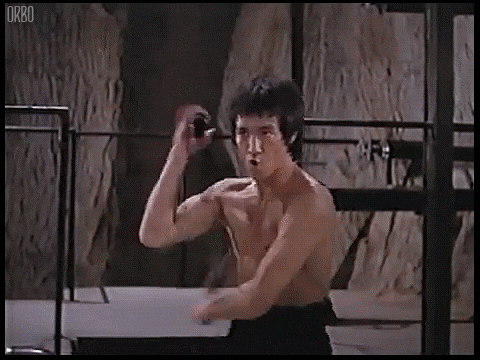 Bruce-lee-game-of-death-nunchaku GIFs - Get the best GIF on GIPHY