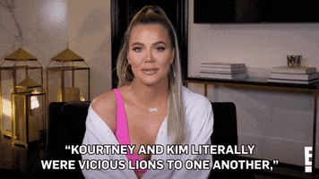 Keeping Up With The Kardashians Fighting GIF by E!