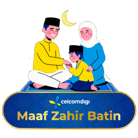Hari Raya Sticker by CelcomDigi