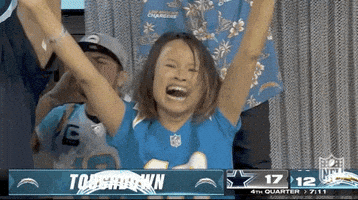 Excited National Football League GIF by NFL