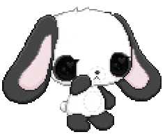 Pixel Bunny Sticker