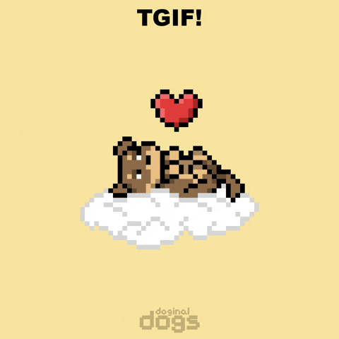 Its Friday Love GIF by Doginal Dogs