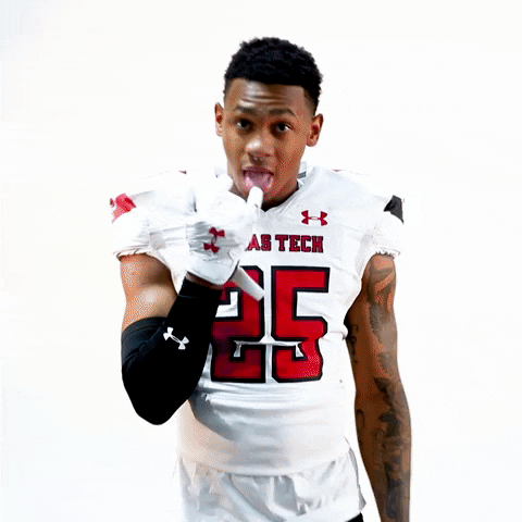 Dadrion Taylor GIF by Texas Tech Football