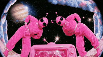 Pink Watching GIF by Vogule Poland