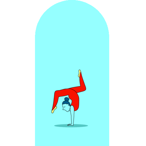 Handstand Sticker