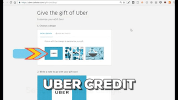 sandraericson gift card uber credit GIF