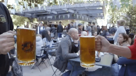 beer drinking GIF by Shake Shack