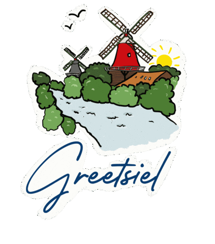 Touristik GmbH Krummhörn-Greetsiel #DiemitdemLeuchtturm Sticker
