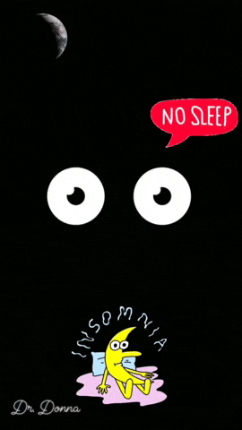 I Cant Sleep Turn Around GIF by Dr. Donna Thomas Rodgers