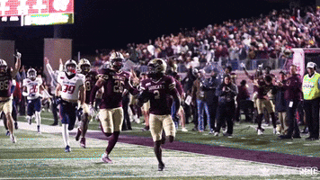 Happy College Football GIF by Texas State Football