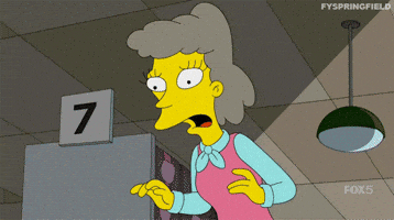 shocked the simpsons GIF