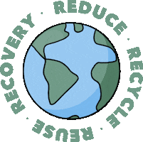 Earth Reduce Sticker