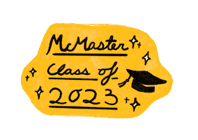 University Graduation Sticker by McMaster Alumni Association