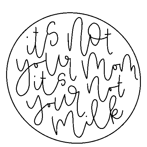 Vegan Nomilk Sticker