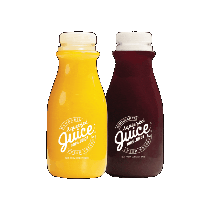 Squeezed Juice Sticker