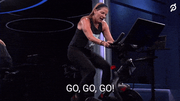 Work Out Spinning GIF by Peloton