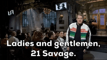 21 Savage Snl GIF by Saturday Night Live