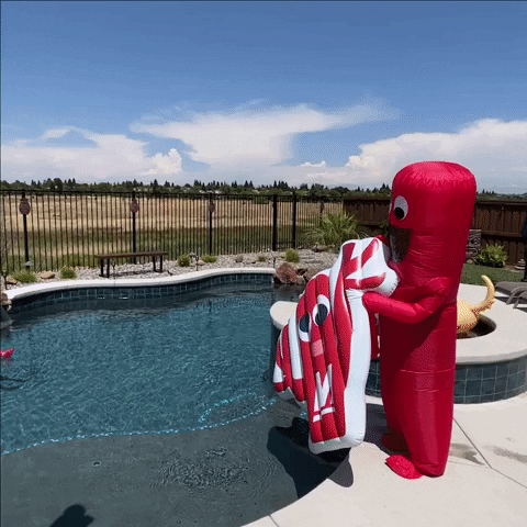 Pool Party Matty GIF by Mattress Firm