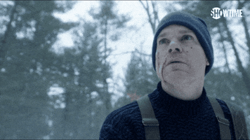 Scared Michael C Hall GIF by Dexter