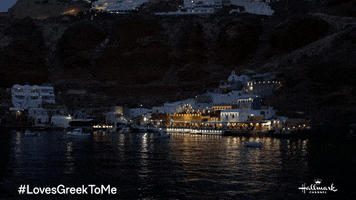 Santorini GIF by Hallmark Channel