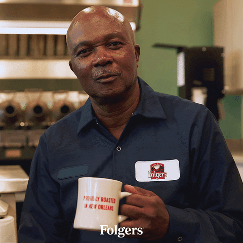 Good Morning Yes GIF by Folgers
