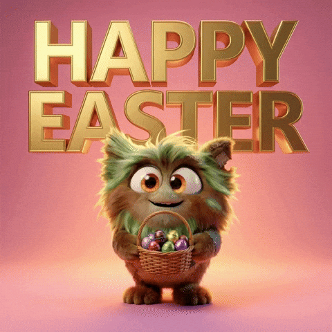 Easter Bunny Chocolate GIF by Calmlings