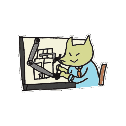 きつね Sticker by ㈱中越興業