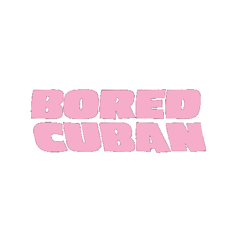 Bored Cuban Sticker