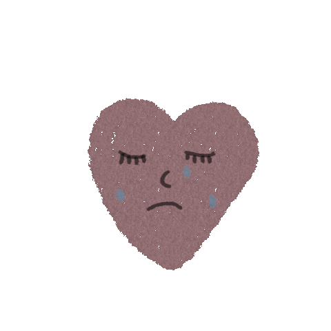 Picture of sad heart