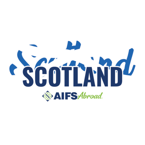 Scotland Go Abroad Sticker by AIFS Abroad | Study Abroad & International Internships