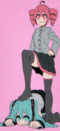 Hatsune Miku Kasane Teto GIF