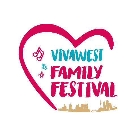Viva Fesitval Sticker by vivawest family festival