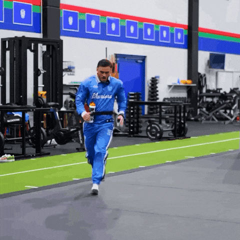 Side Step Goofy Run GIF