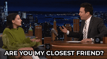 Best Friends Reaction GIF by The Tonight Show Starring Jimmy Fallon