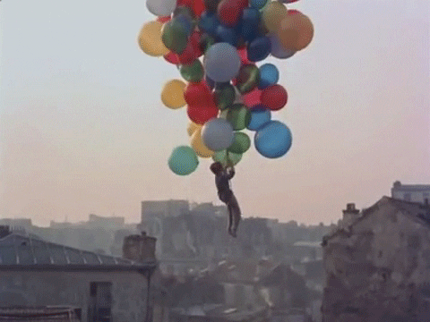 Image result for the red balloon gif