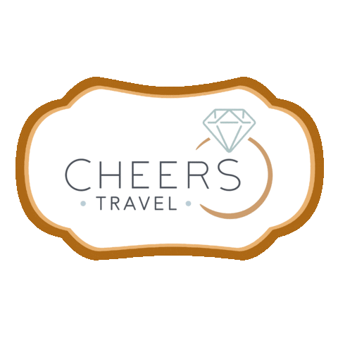 Cheers Travel Sticker
