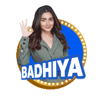 Alia Bhatt Sticker by Flipkart