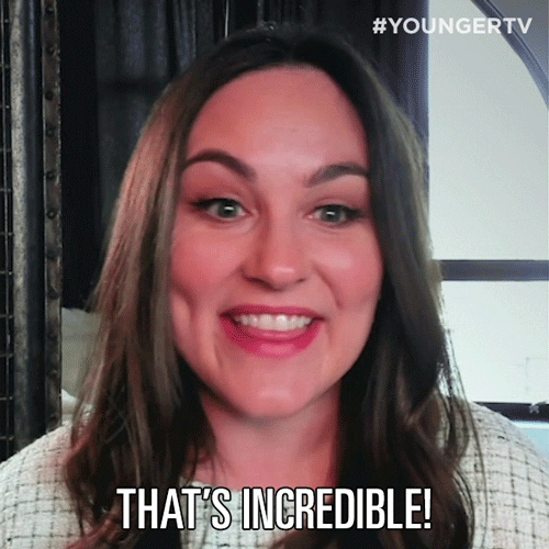 Thats Incredible Aftershow GIF by YoungerTV - Find & Share on GIPHY