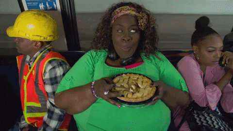 Eating Pie GIF by Laff Mobb’s Laff Tracks - Find & Share on GIPHY