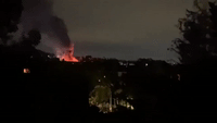 Several Warehouses Burn in East London Industrial Estate Fire
