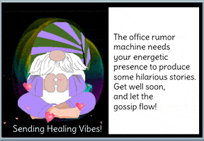 Get Well Soon Healing Vibes GIF