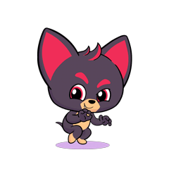 Fun Dog Sticker by UpStudiosWorld