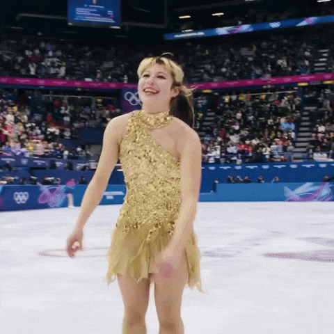 Gold Olympics GIF