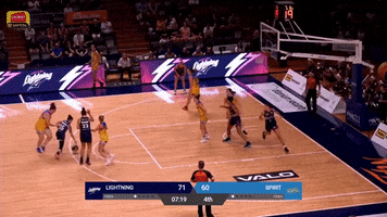 Basketball Lightning GIF by BasketballAustralia