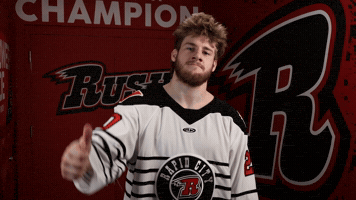 No Thumbs Down GIF by Rapid City Rush