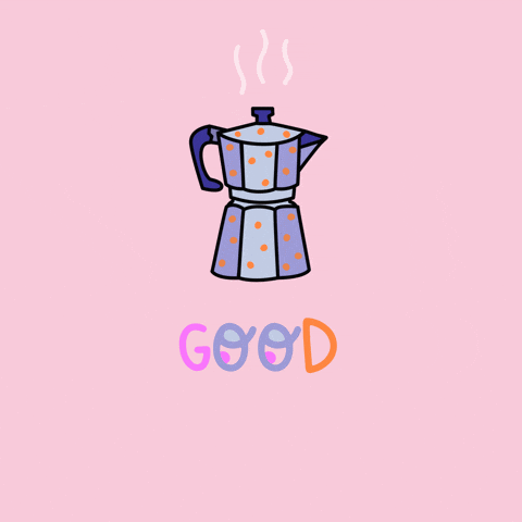 Good Morning Coffee GIF by bymartioska by bymartioska