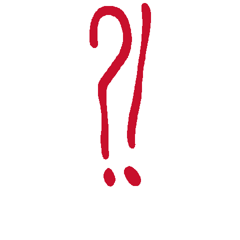 Excited Wait What Sticker